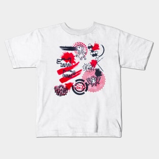 Haring in polka Kids T-Shirt